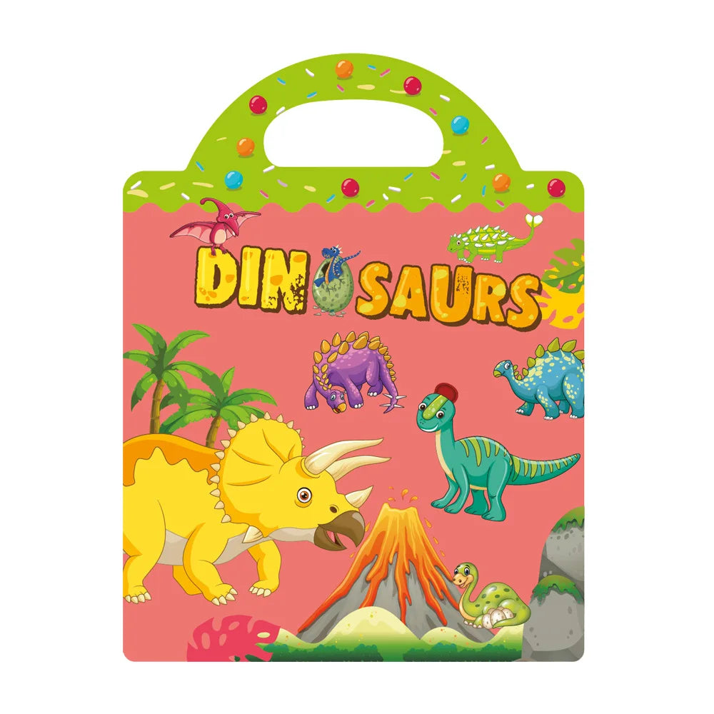 New Children Reusable Scene Cute Stickers