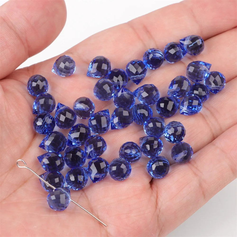 Water Drop Crystal Glass Beads Czech