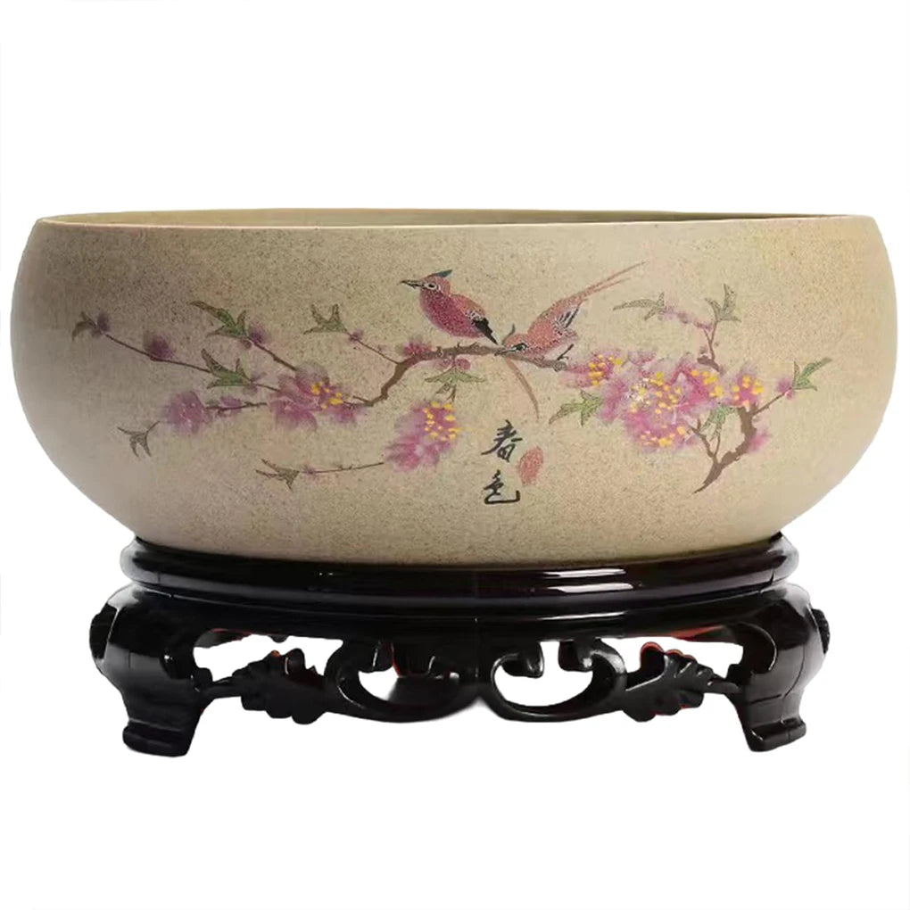 Elegant Bowl Planter Decor Lotus Bowls For Balcony Garden Lotus Bowls