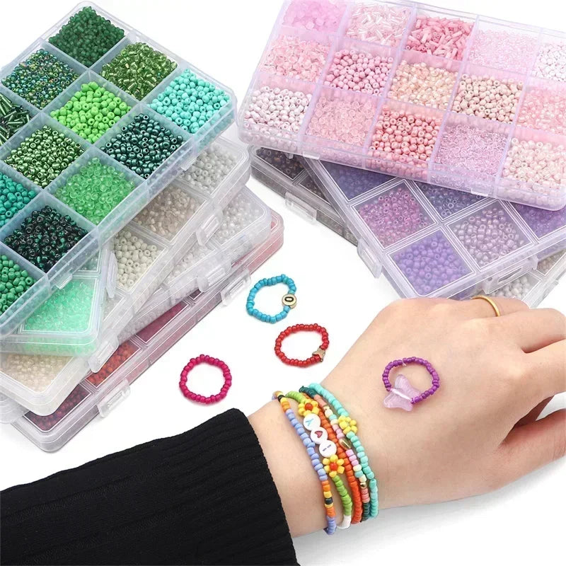 150g/Set Glass Accessories 15 Grid Glass