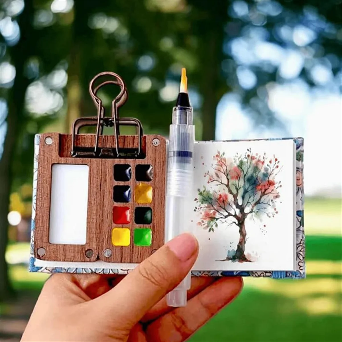 Travel Ready Paint Palette Bundle,Set, Travel Paint Palette