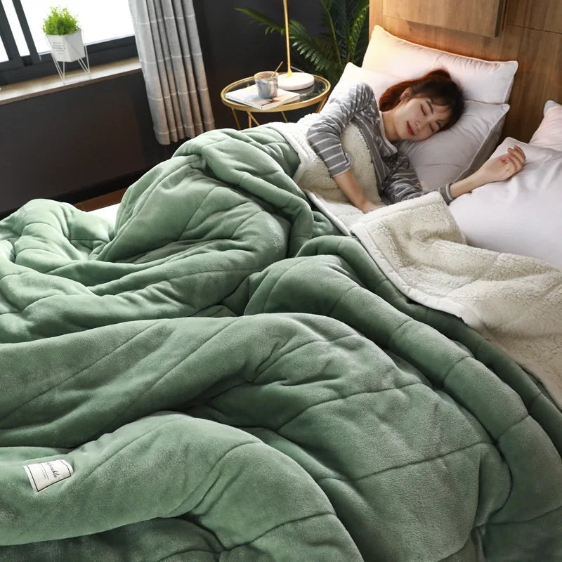 Coral Fleece Autumn Winter Warm blankets