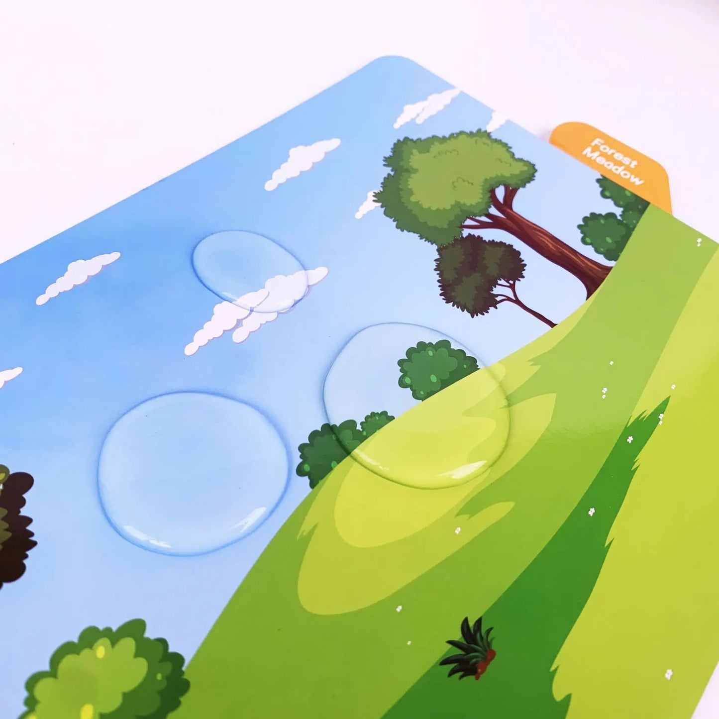 New Children Reusable Scene Cute Stickers