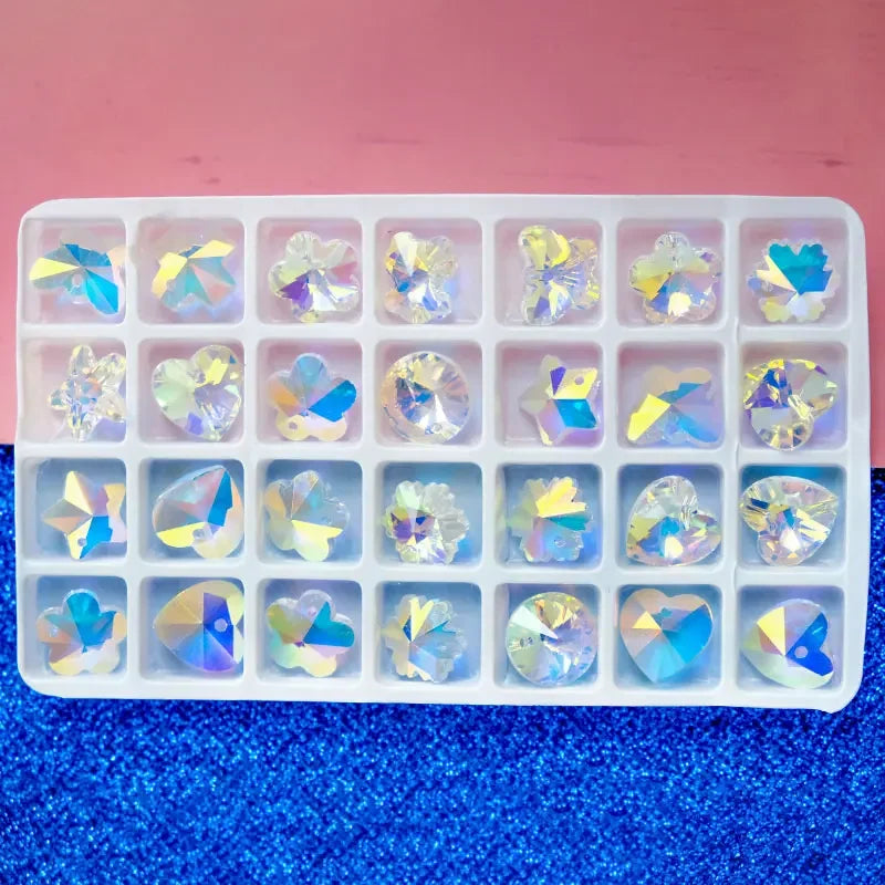 14mm crystal beads