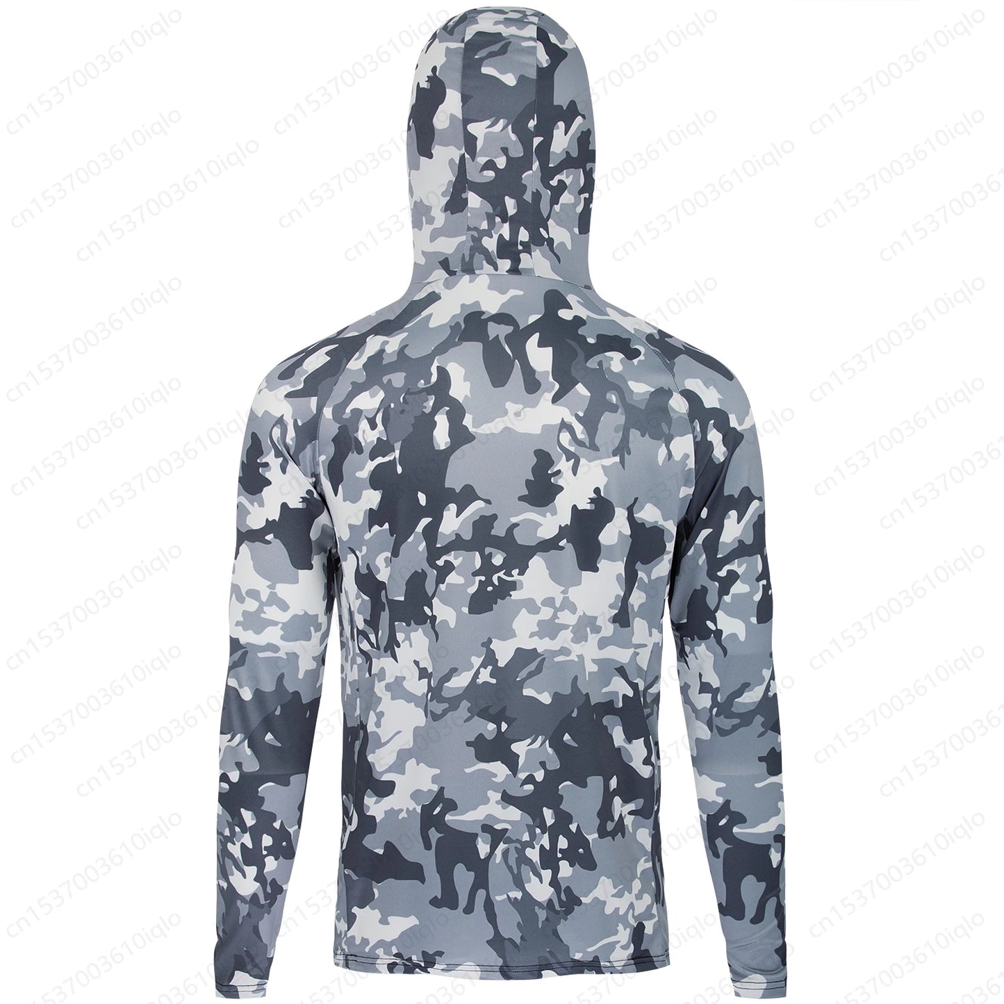 Fishing Shirts Men Long Sleeve Hooded Fishing Wear