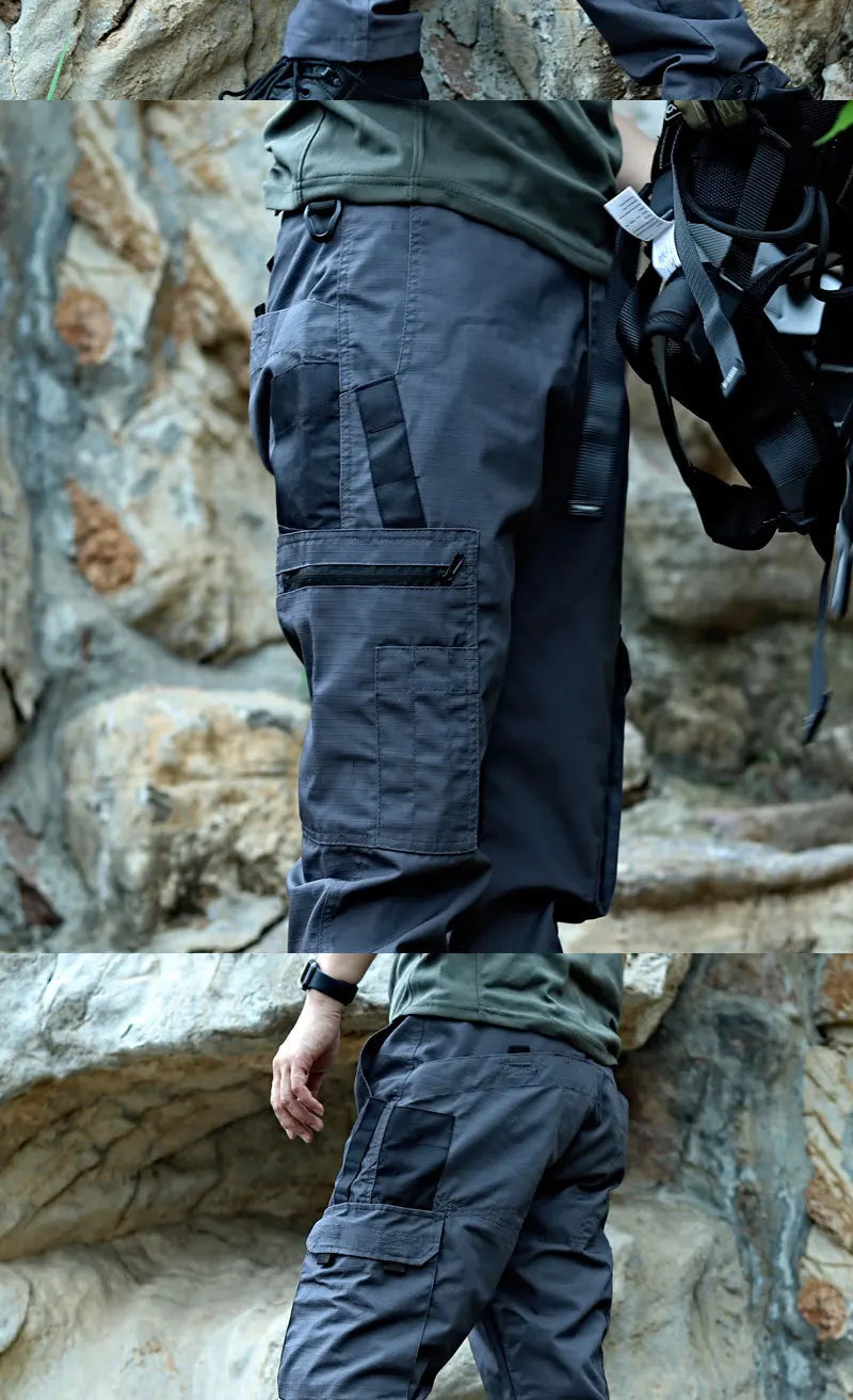 New Tactical Work Pants Men Outdoor Cargo Trousers Multi-pocket