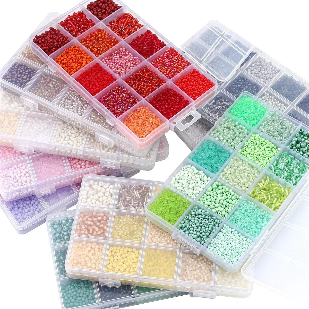 150g/Set Glass Accessories 15 Grid Glass