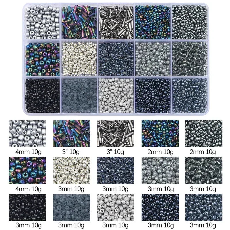 150g/Set Glass Accessories 15 Grid Glass