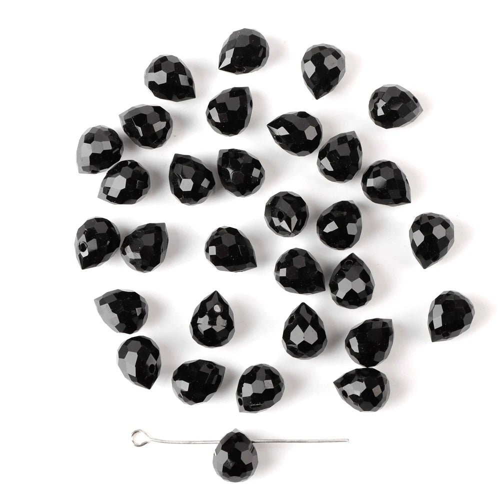 Water Drop Crystal Glass Beads Czech