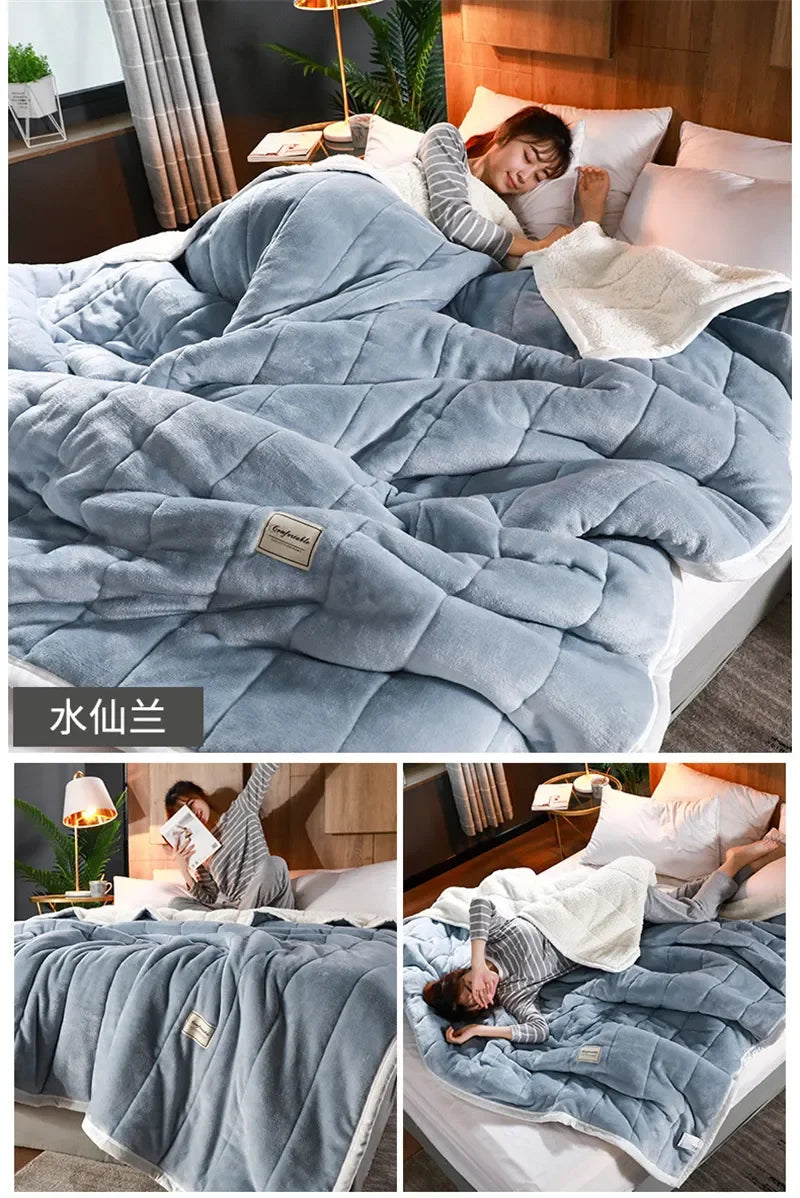 Coral Fleece Autumn Winter Warm blankets