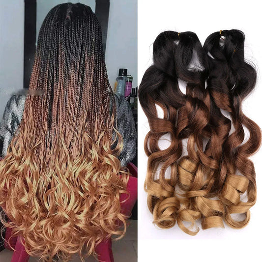 French Curly Crochet Braiding