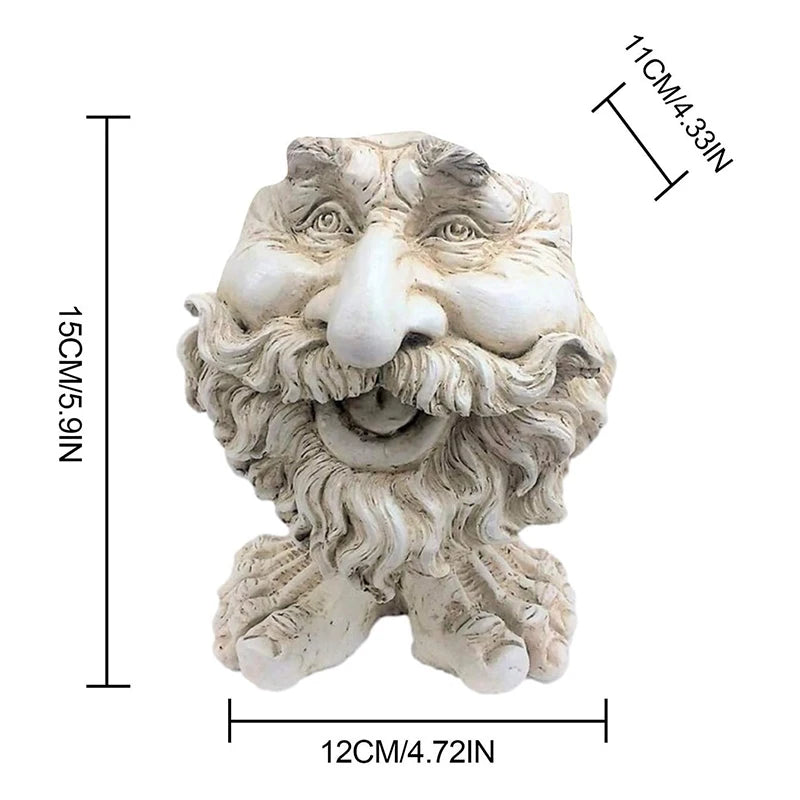 Resin Funny Face