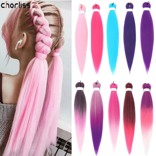 Long Synthetic Hair Braids