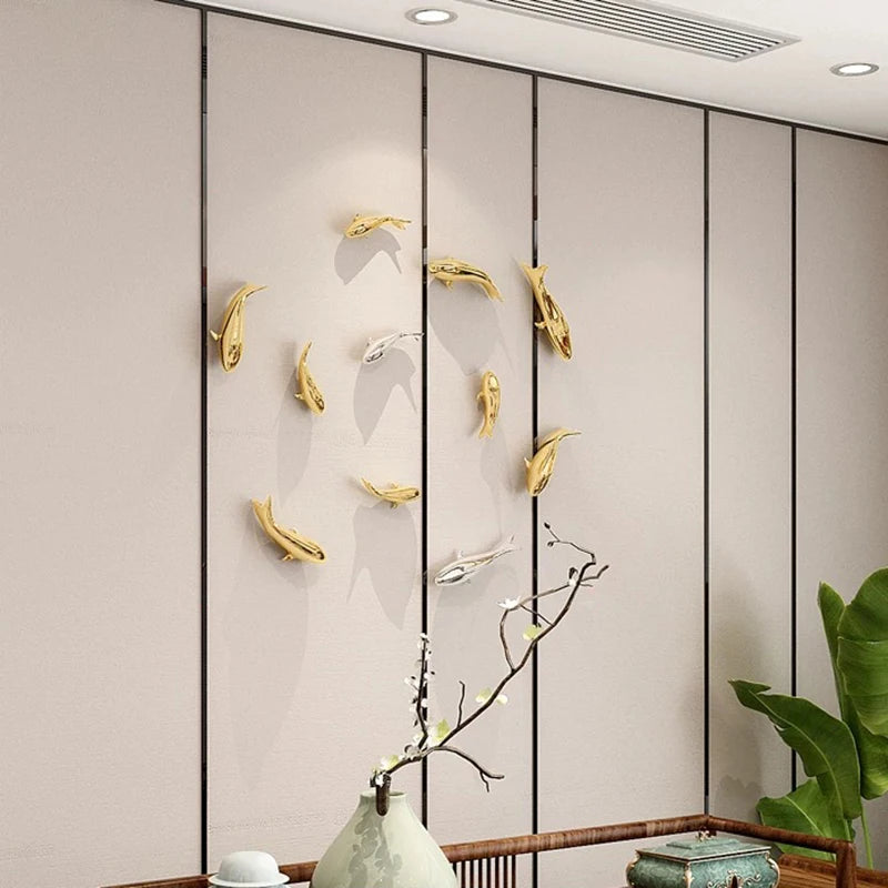 European electroplating fish 3D