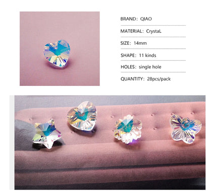 14mm crystal beads