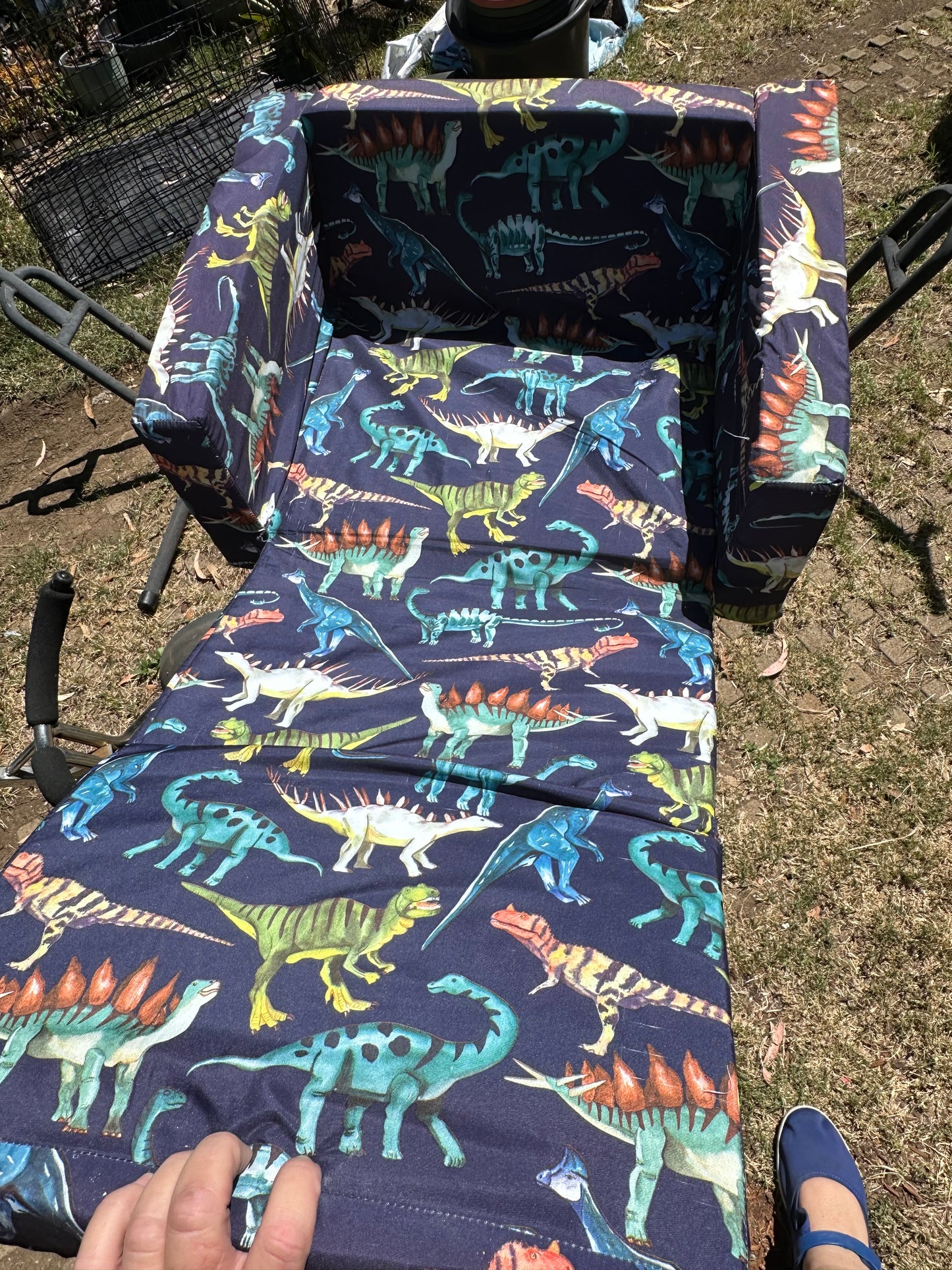 Dinosaur lounge fold out brand new