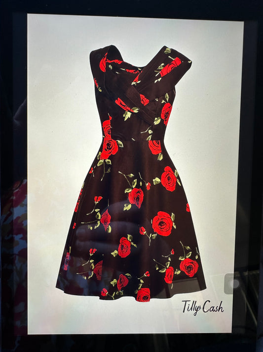 Dress ruliage size xl in like new condition