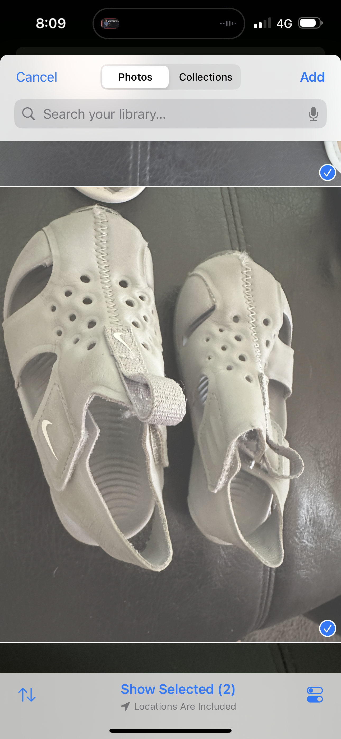 Baby shoes size nike
