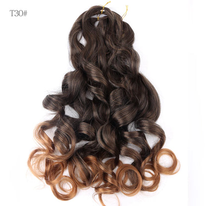 French Curly Crochet Braiding