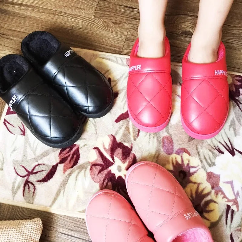 New cotton slippers for men and women