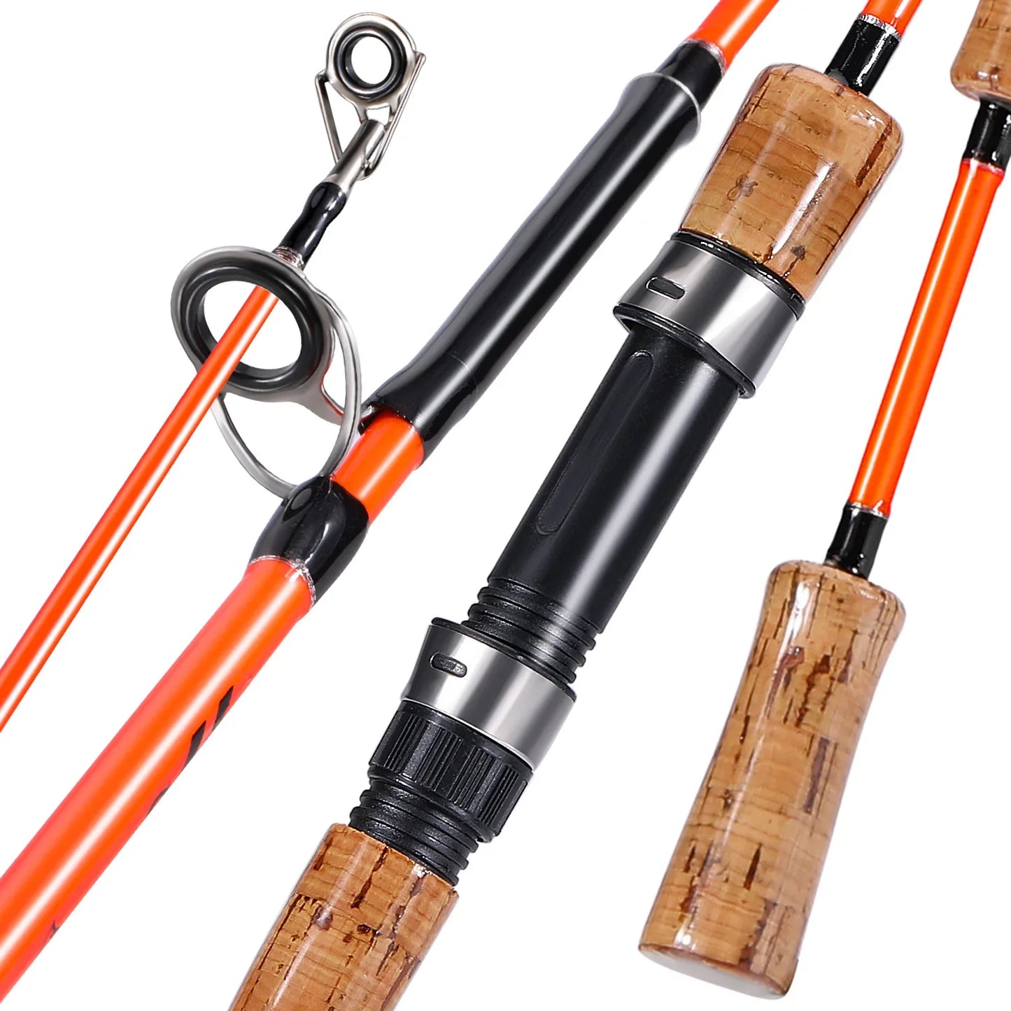 Sougayilang Lure Fishing Rod 1.2m 1.65m 2 Sections Spinning Fishing Rod 8kg Max