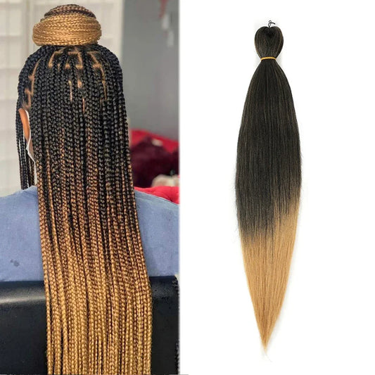 Synthetic Fiber Braiding Hair Ombre Braiding
