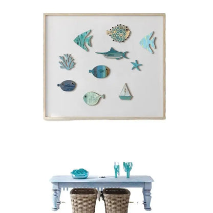 Fish Wall Decor Wooden