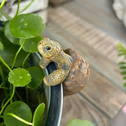 Planter Figurine,  Gecko Hanging -