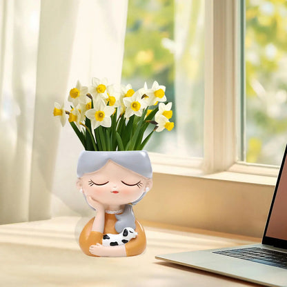 Planter Pot Farmhouse Plant