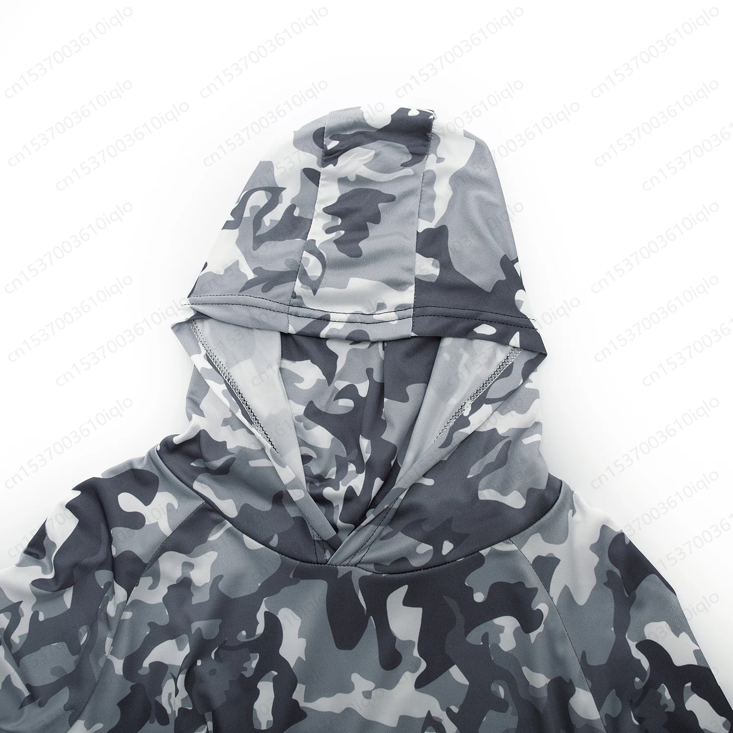 Fishing Shirts Men Long Sleeve Hooded Fishing Wear