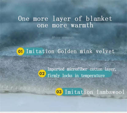 Coral Fleece Autumn Winter Warm blankets