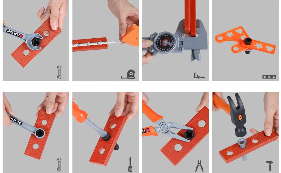 Kids Power Construction Toy Pretend