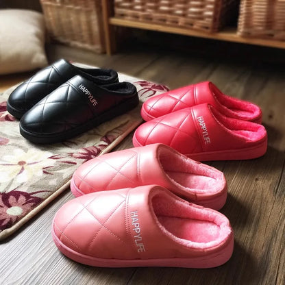 New cotton slippers for men and women