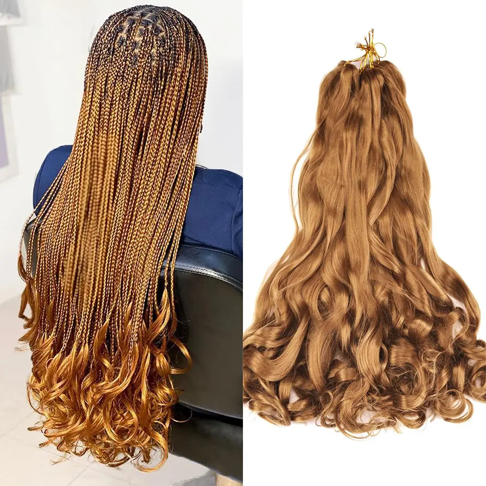 French Curly Crochet Braiding