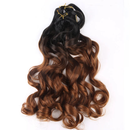 French Curly Crochet Braiding