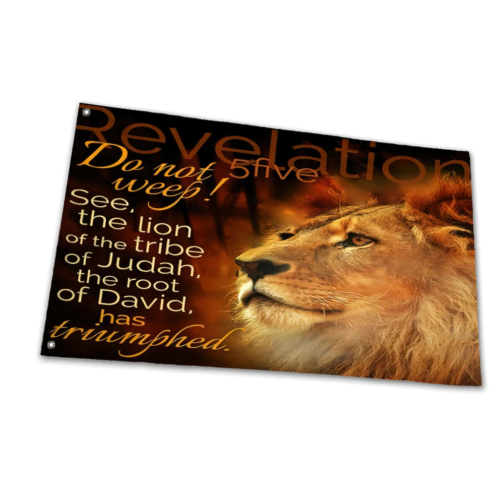 Tribe of Judah Lion Flag,