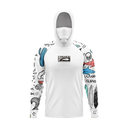 Fishing Shirts Men Sun Protection Hoodie