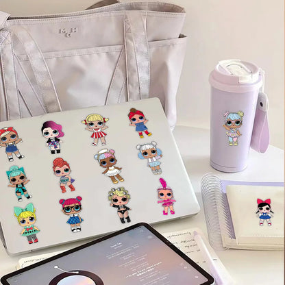 50pcs Cute Doll stickers