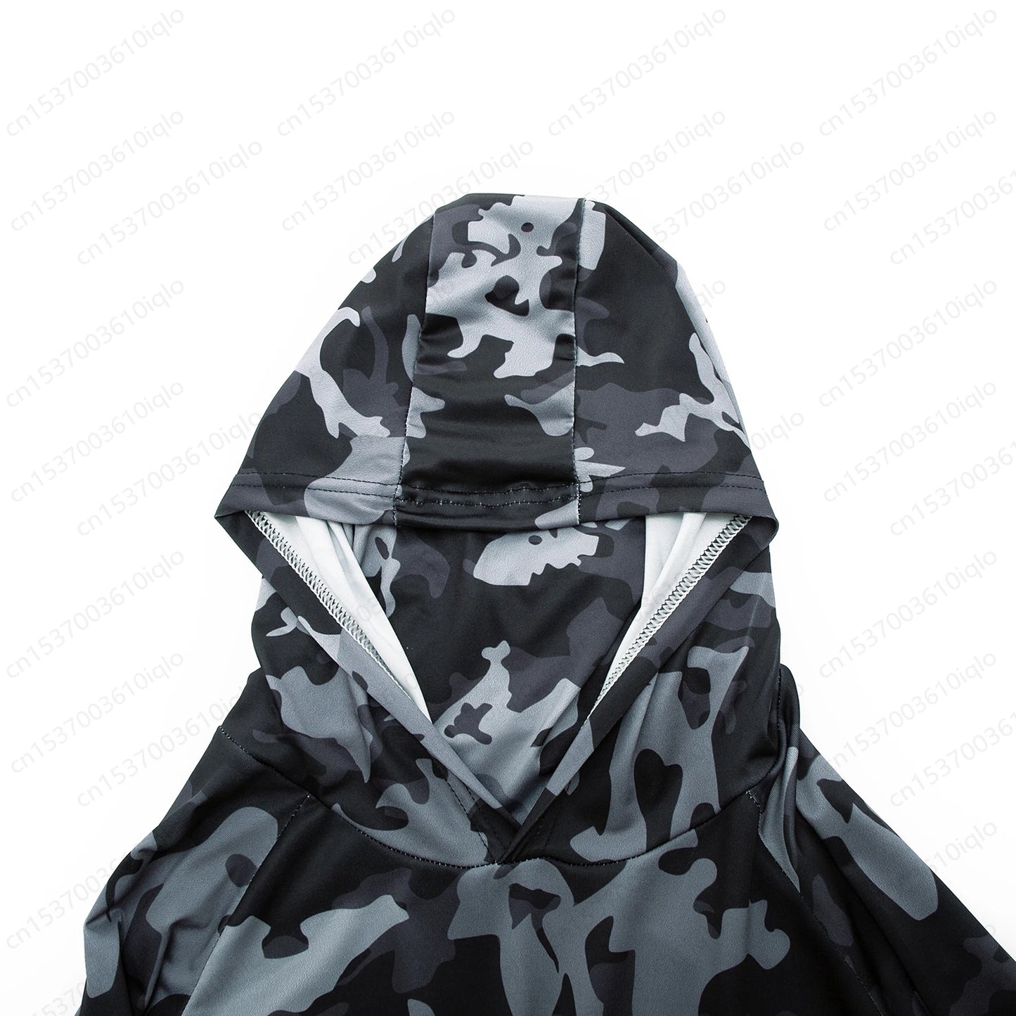 Fishing Shirts Men Long Sleeve Hooded Fishing Wear