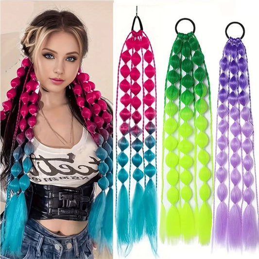 Synthetic Braiding Hair ponytail