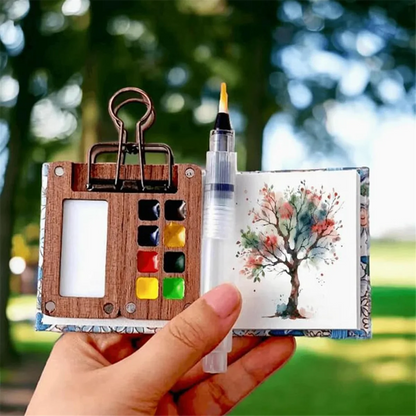 Travel Ready Paint Palette Bundle,Set, Travel Paint Palette