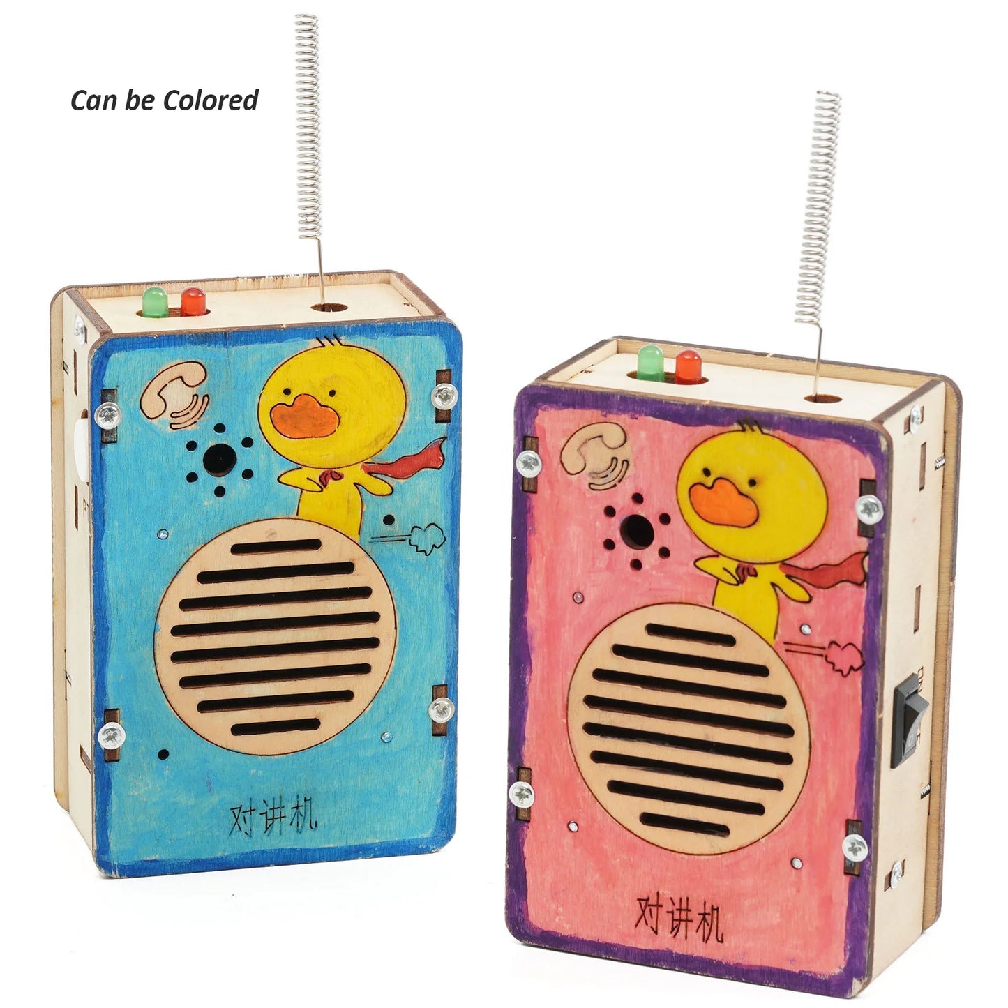 DIY Wireless Walkie-talkie Model Science