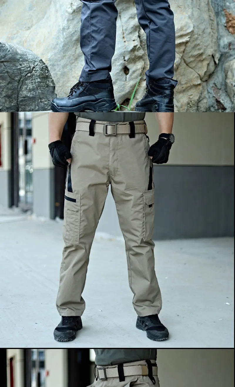 New Tactical Work Pants Men Outdoor Cargo Trousers Multi-pocket