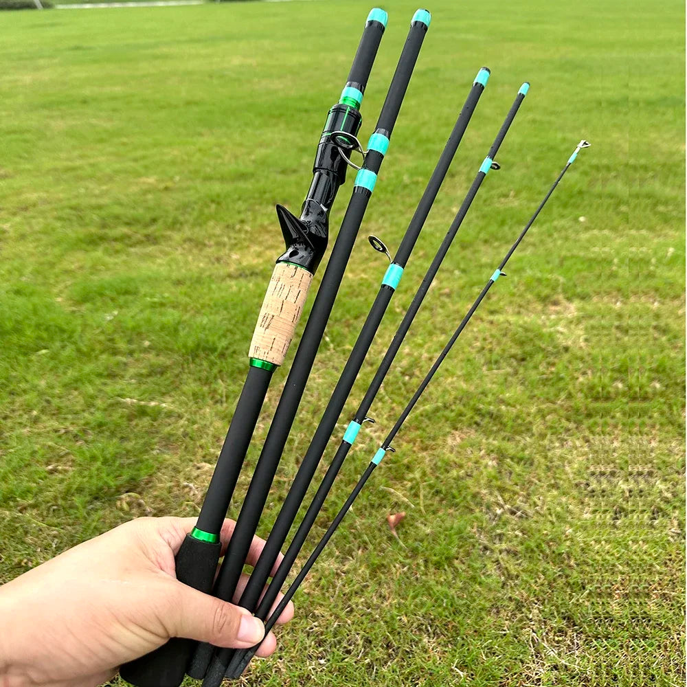 Casting Spinning Lure Fishing Rod Solid ML Tip 1.8/2.1m Ultralight Trout