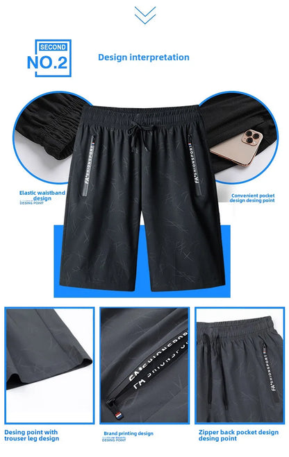 8xl Plus Size Shorts Men's Summer Casual Lightweight