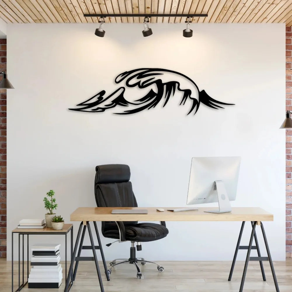 Sea Wave Metal Wall Art