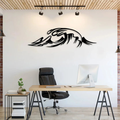 Sea Wave Metal Wall Art