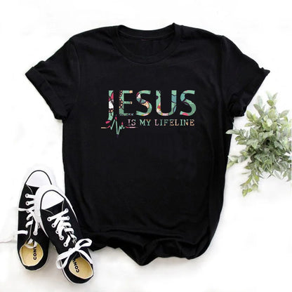JESUS IS MY LIFELINE Patches