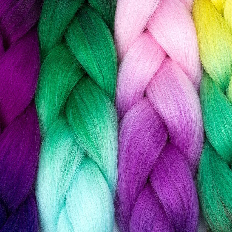 24Inch Synthetic Braiding Hair Extens