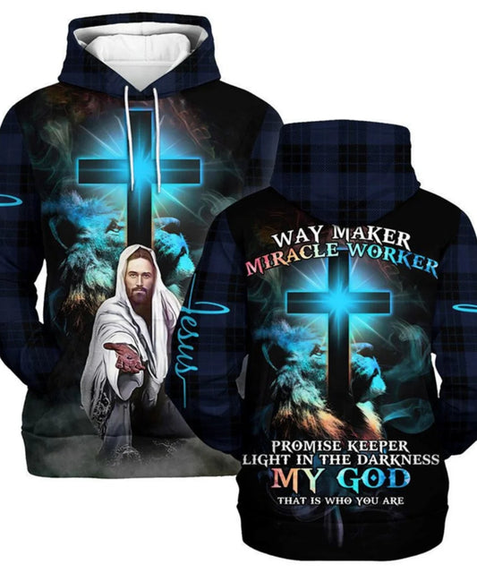 3D Printed Lion of Judah Hoodie